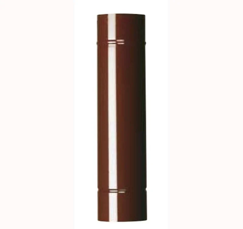 TUBO SMALTATO STUFA LEGNA CM 100 DA ø 13 MARRONE DF 701444