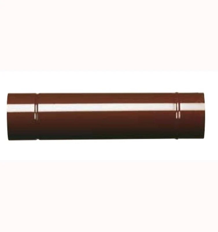 TUBO SMALTATO STUFA LEGNA CM 100 DA ø 13 MARRONE DF 701444