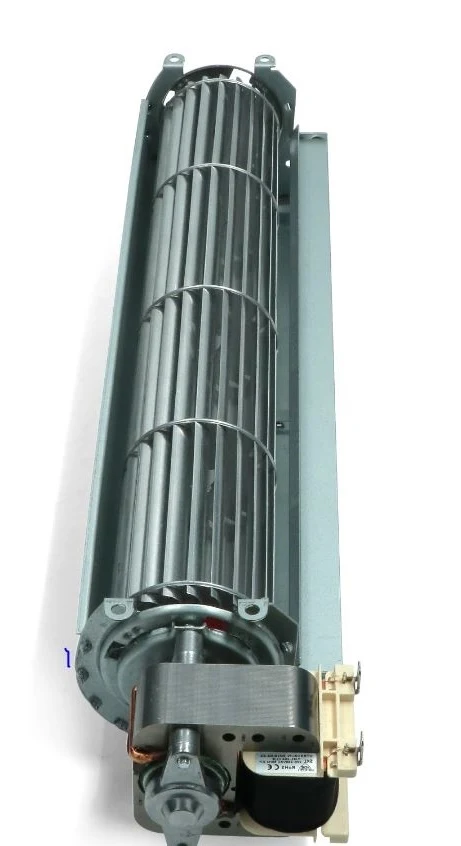 VENTOLA TANGENZIALE MOTORE SX PER FORNO STUFA LEGNA PELLET CM 27 SP 324