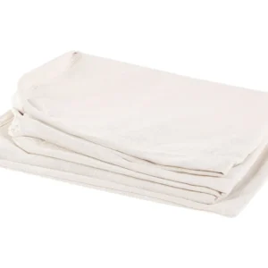 3 Seater Sofa Cover GILJA Panna con Chiusura Strappo