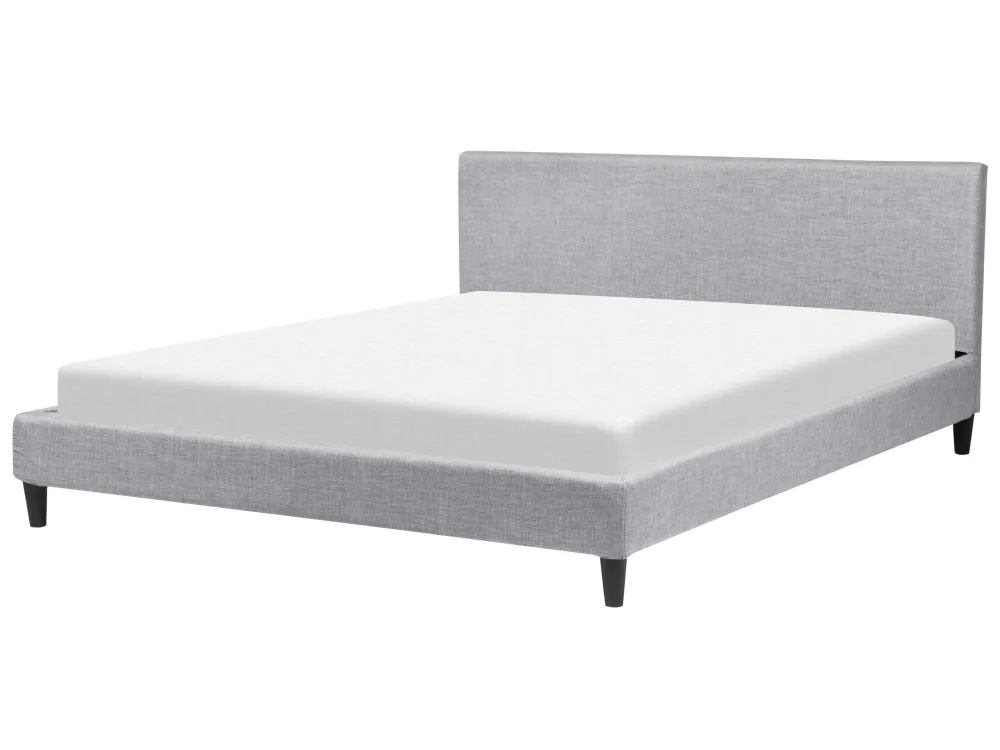 EU Super King Size Bed Frame Cover Light Grey Bed FITOU Easy Fit