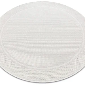 Tappeto TIMO 5979 cerchio SIZAL all'aperto telaio bianco cercle 200 cm