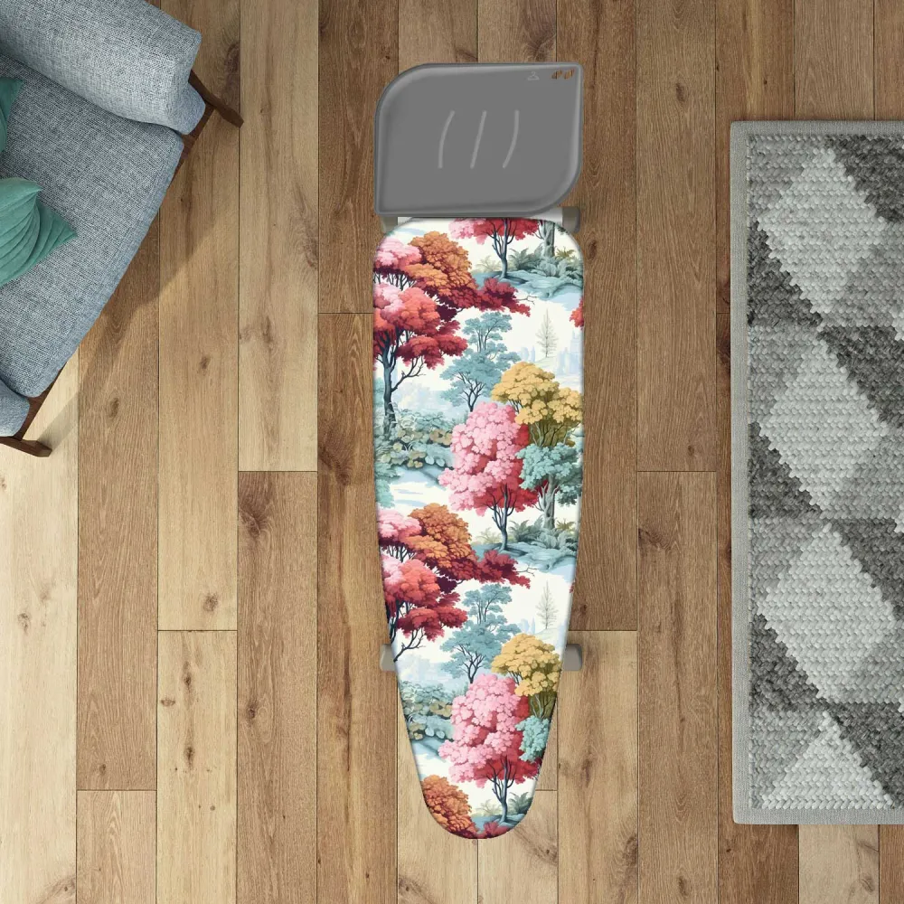 Colombo Autumn Vibes - Copriasse da stiro, 140x55 cm, 2 strati, Cotone 100% e mollettone, Made Italy, Resistente al calore...