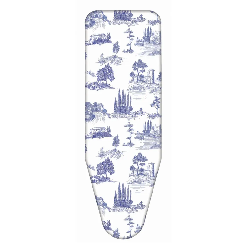 Colombo Tuscan Summer - Copriasse da stiro, 140x55 cm, 2 strati, Cotone 100% e mollettone, Made Italy, Resistente al calor...