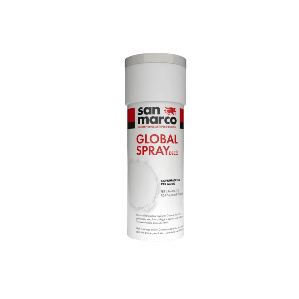 San Marco - Global Spray Coprimacchia 400 ml bianco opaco
