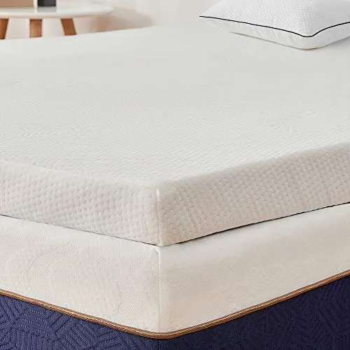 BedStory Topper Memory Foam Matrimoniale, Correttore Materasso 160_x_190_cm