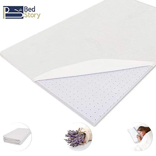 BedStory Topper Memory Foam Matrimoniale, Correttore Materasso 160_x_190_cm