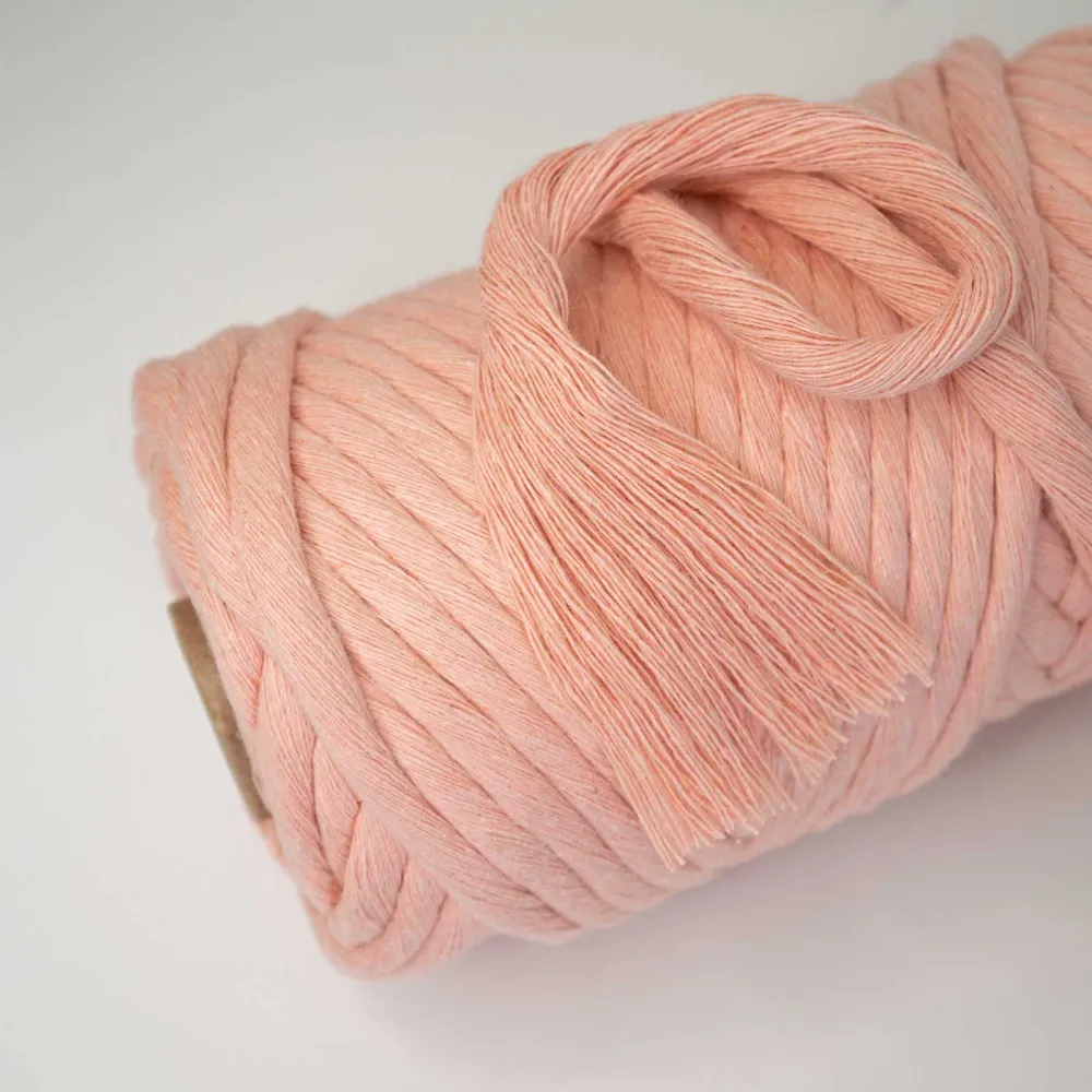 Corda pettinata (Ordito) / 9mm / 25m / Cotone Zero Waste