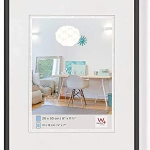 Walther New Lifestyle, Cornice Plastica, Nero, 20 x 30 cm 20 x 30 cm, Nero
