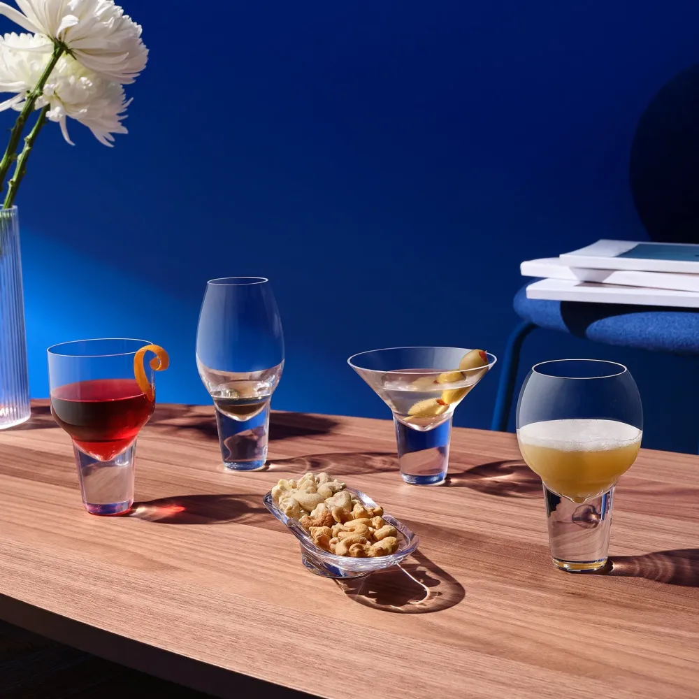 Set 2 Bicchieri Martini NUDE Gravity