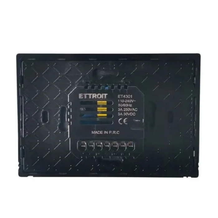 Cronotermostato WiFi Smart Luxtec ETWF4301 | Powered Tuya, Controllo da App, Incasso8