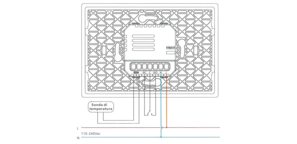 Cronotermostato WiFi Smart Luxtec ETWF4301 | Powered Tuya, Controllo da App, Incasso8