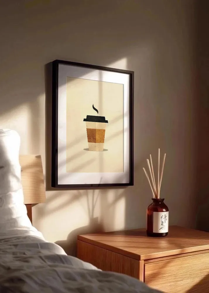 Caffè da asporto minimalista Fine Artic