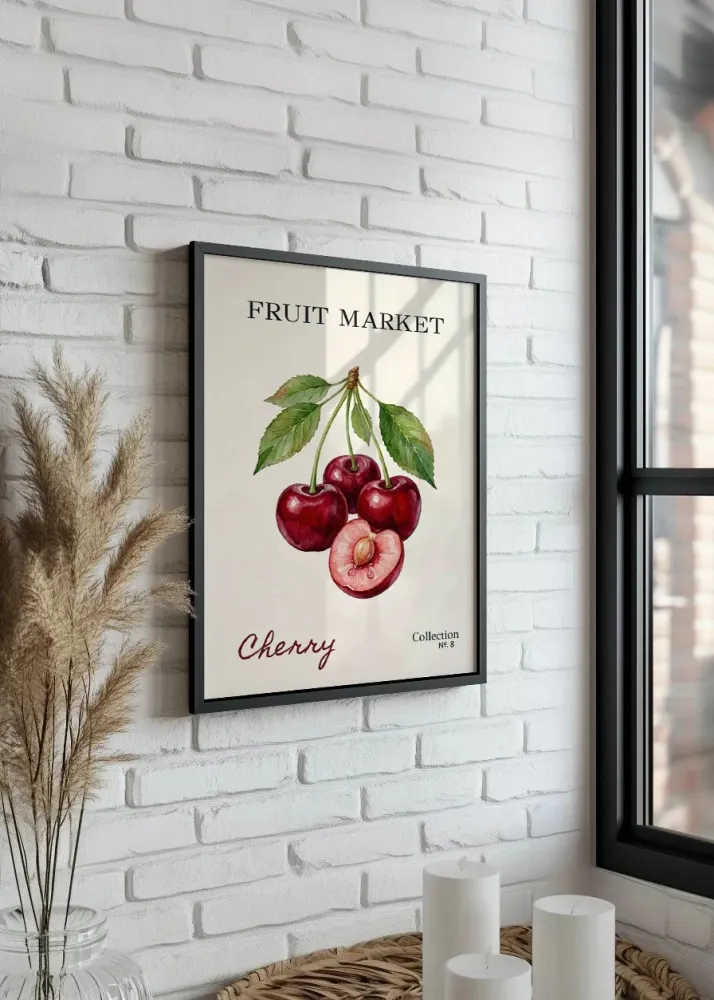 Mercato della frutta N.8 - Ciliegie Fine Artic