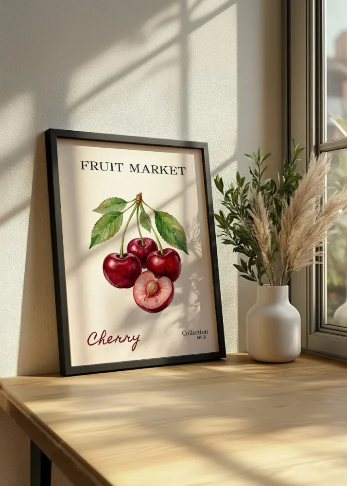 Mercato della frutta N.8 - Ciliegie Fine Artic