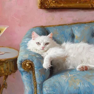 Gatto, re e signore (h) Fine Artic