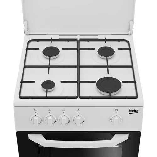 CUCINA LIBERA INSTALLAZIONE - BEKO CSG42009DW BIANCA - 50x50 FORNO GAS