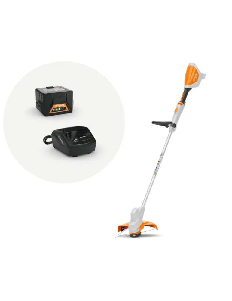 STIHL Tagliabordi FSA 57 + con batteria AK 10 e caricatore AL 101