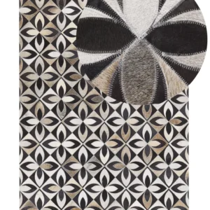 Professionale Medico Tappeto pelle multicolore 140 x 200 cm ISHAN