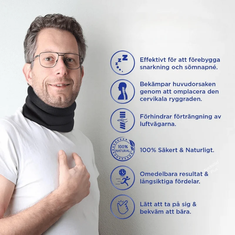 SNOREFREE – Supporto per il collo per un sonno tranquillo Cozey Maison