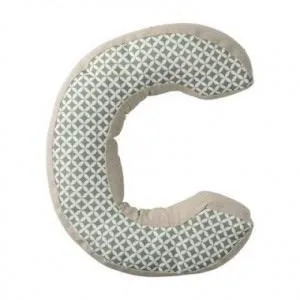 Bloomingville - Cuscino lettera C verde