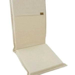 COTTON&COLOR Cuscini giardino Tinta unita spalla bassa eco misura 90x50x4,5 cm Beige