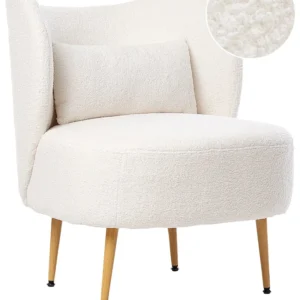 Armchair OTSBY II Cushion Boucle Cream Colori Vivaci