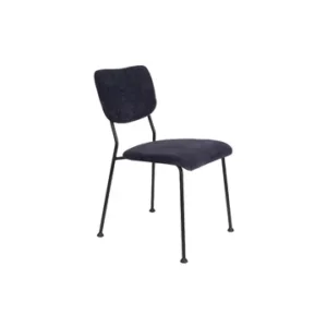 Benson Sedia blu ombroso Zuiver - Design audace per una sedia alla moda Colori Vivaci