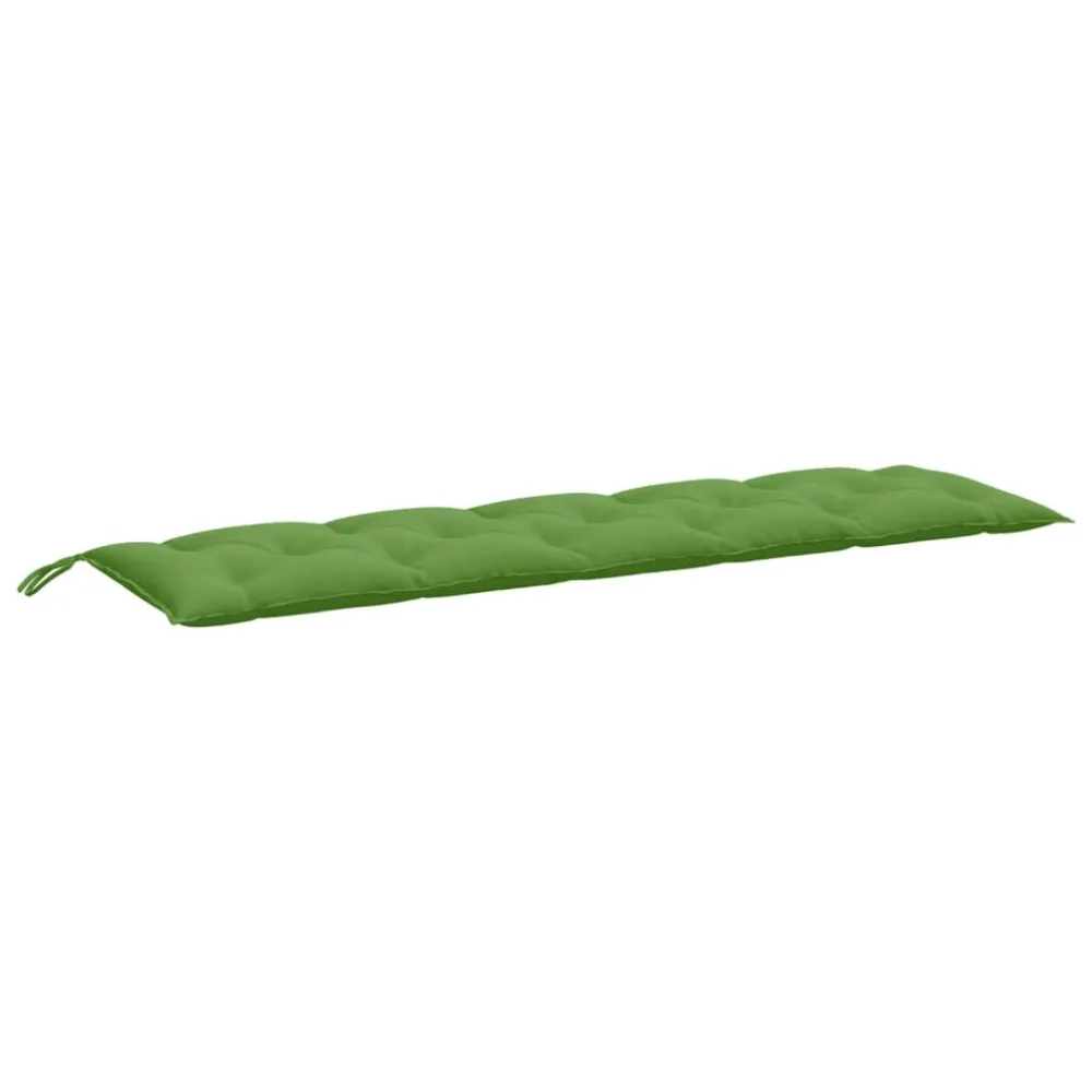 Cuscino Panca da Giardino Verde Mélange 180x50x7 cm Tessuto Easy Storage