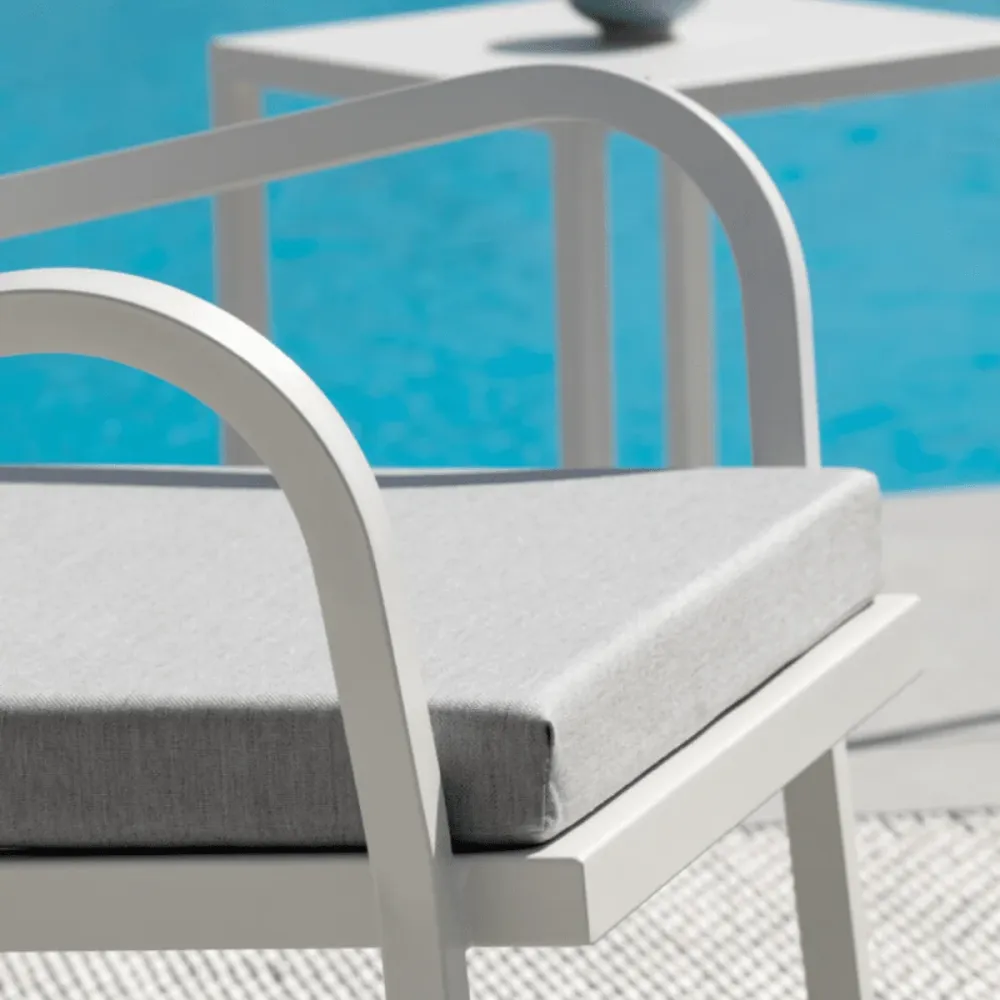 Cuscino quadrato da seduta "Cus" tessuto sfoderabile Easy Storage