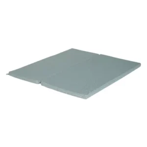 Cuscino di seduta tessuto Stringa menta Hübsch - 111cm con Cuscino Estraibile