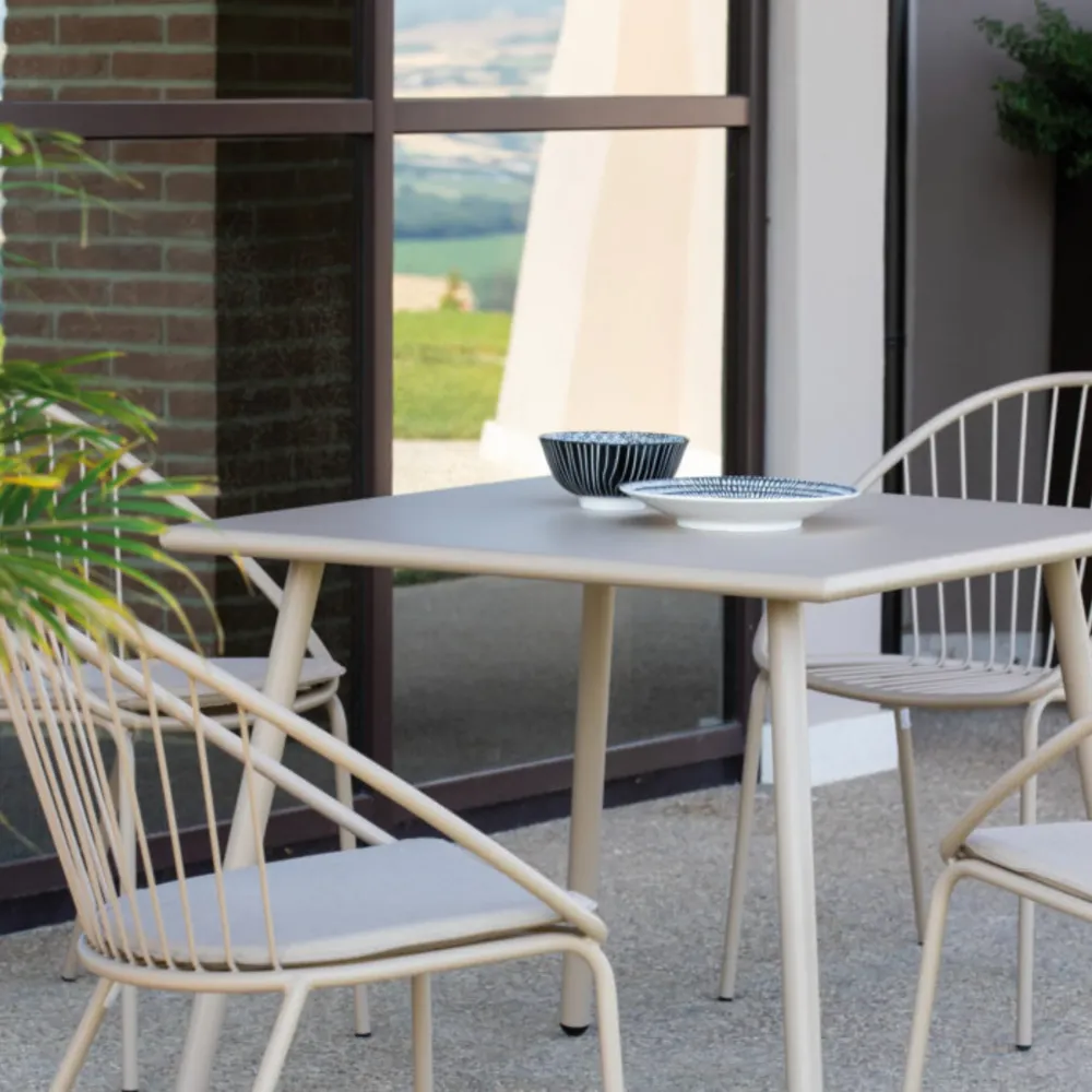 Design Esclusivo Cuscino da seduta per poltrona "Aria" da giardino acrilico e teflon