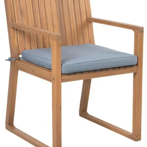 Design Esclusivo Garden Chair SASSARI Acacia Wood Blue