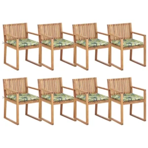 Garden Chair SASSARI II Green con Cuscino Estraibile
