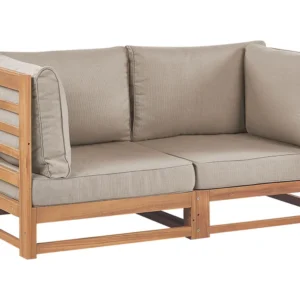 Garden Sofa TRANI FSC® Garantito Acacia Wood Light Wood 2 Seater