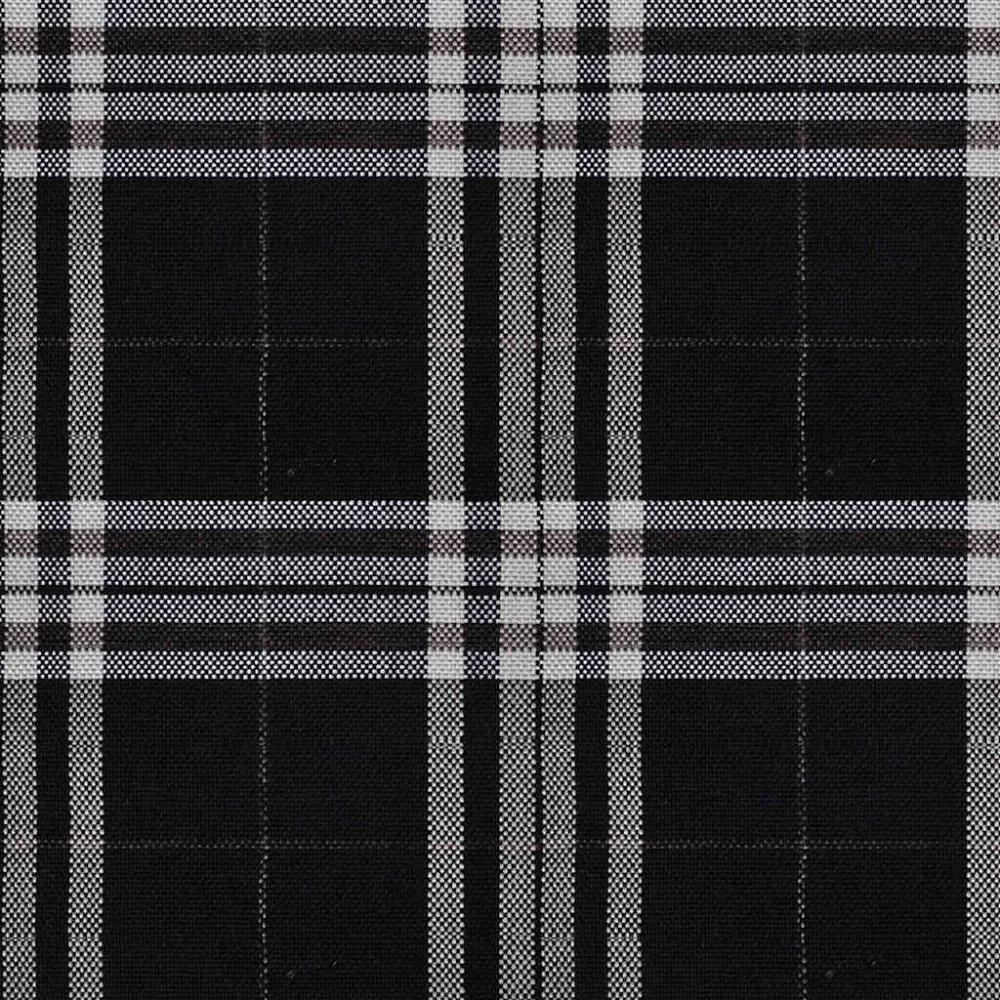 Poltrona con Cuscino Nera Tessuto Materiale Alluminio Anodizzato