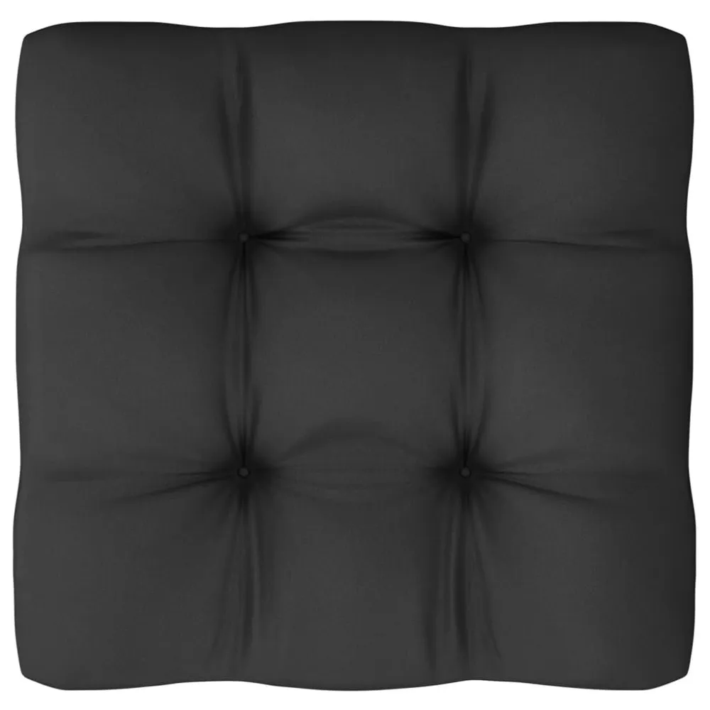 Poltrona Dondolo Set Divani da Giardino 10 pz Grigio Cuscini Massello di Pino