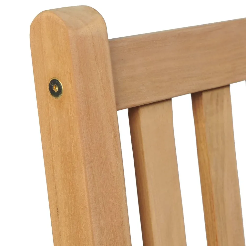 Poltrona Girevole Sedie da Giardino 4 pz con Cuscini Blu Reale Massello di Teak