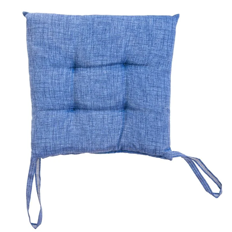 Poltrona Girevole Set 4 Cuscini Blu per Sedie - La Dea Sedia