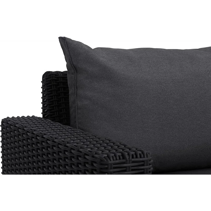 Sedia con Braccioli Coppia di poltrone California con cuscino | Keter