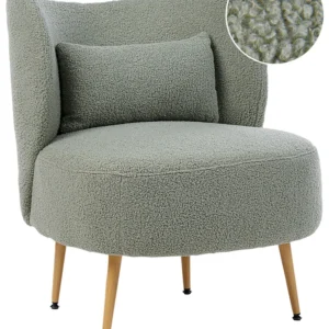 Sedia da Giardino Poltrona OTSBY II con cuscino Bouclé Verde
