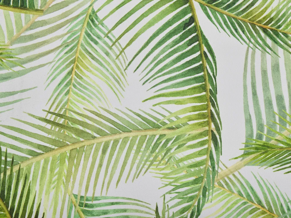 Sedia Pieghevole Set 2 Garden Chair Replacement Fabrics Tropical Leaves Pattern CINE