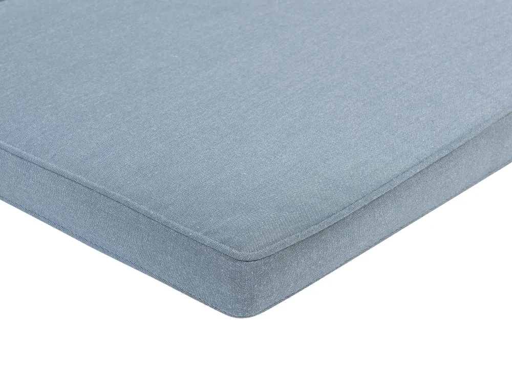 Sedia da Terrazzo Set di cuscini per sedie da giardino blu SASSARI