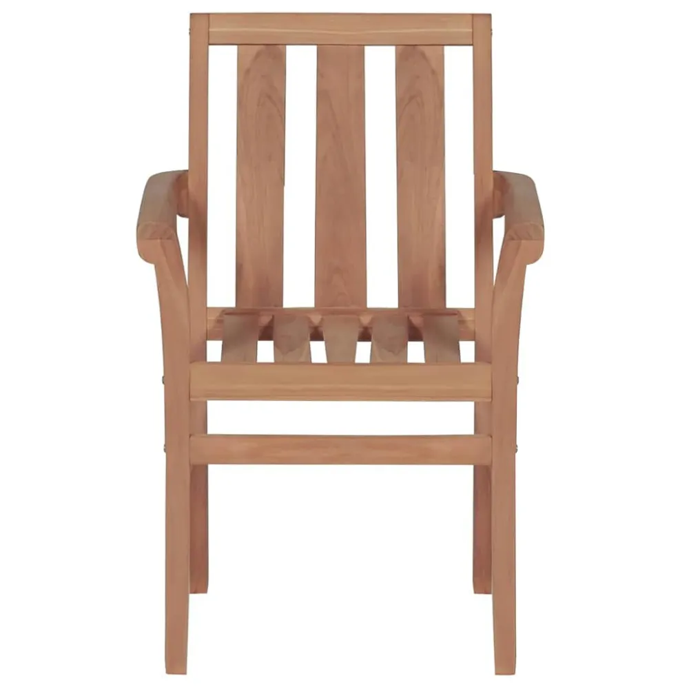 Sedie da Giardino 2 pz con Cuscini Grigie Massello di Teak Easy Storage