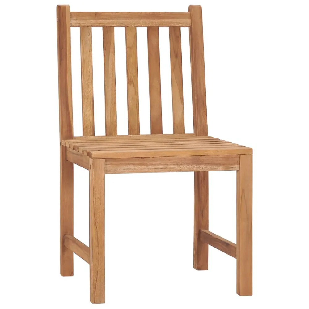 Sedie da Giardino 6 pz con Cuscini Legno Massello di Teak | Pieghevole e Leggera