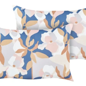 Set di 2 cuscini da esterno tessuto multicolore 40 x 60 cm VEREZZI con Cuscino Estraibile