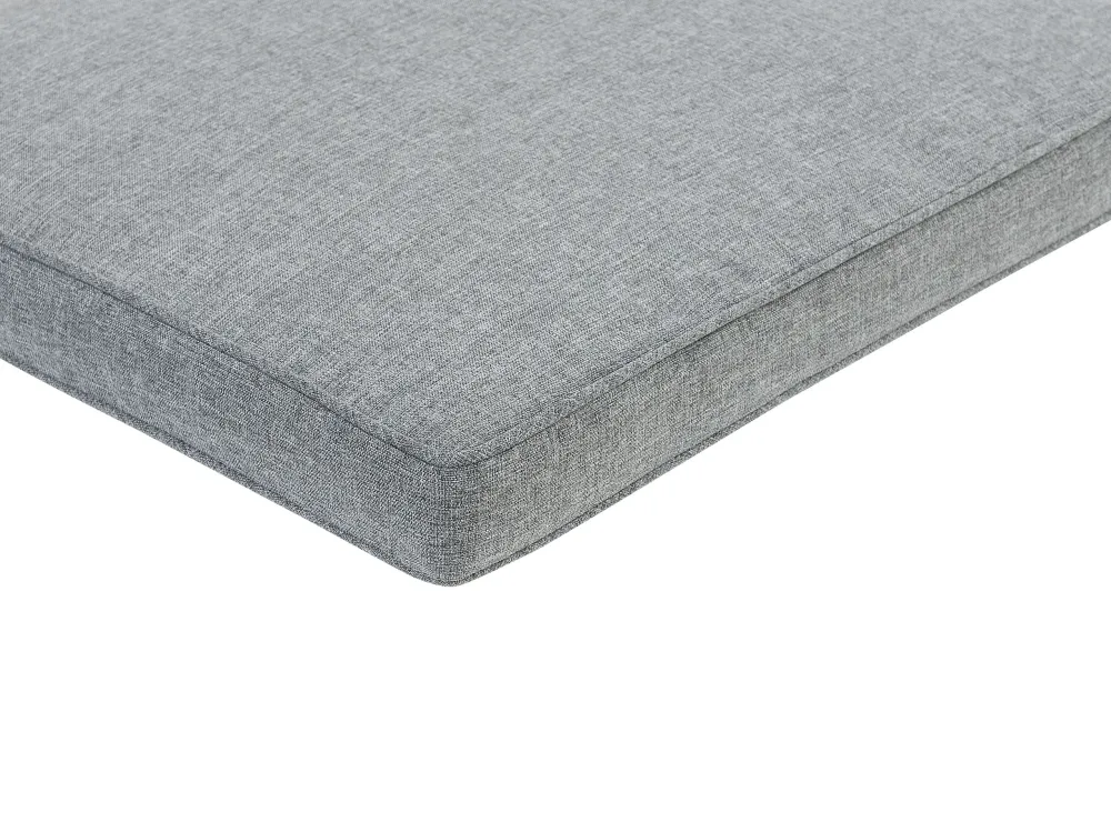 Set di cuscini per sedie da giardino grigio SASSARI con Cuscino Estraibile