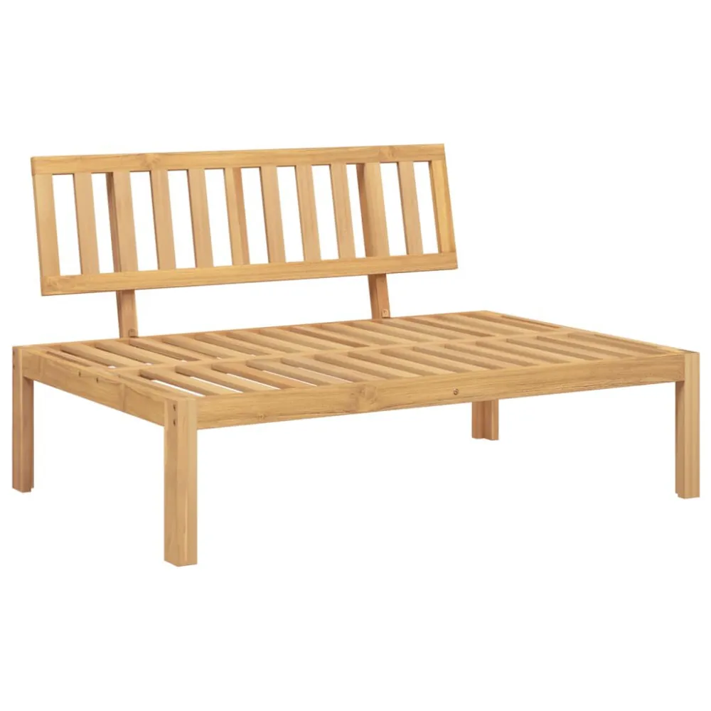 Set Divani Pallet Giardino 4pz Cuscini Legno Massello Acacia Legno Massello