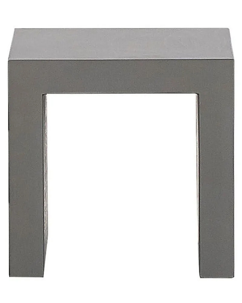 Set 2 Garden Chairs TARANTO Concrete Grey con Schienale Regolabile