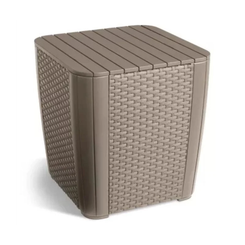Set da giardino con cuscini cappuccino Iowa Balcony Keter Materiale Alluminio Anodizzato